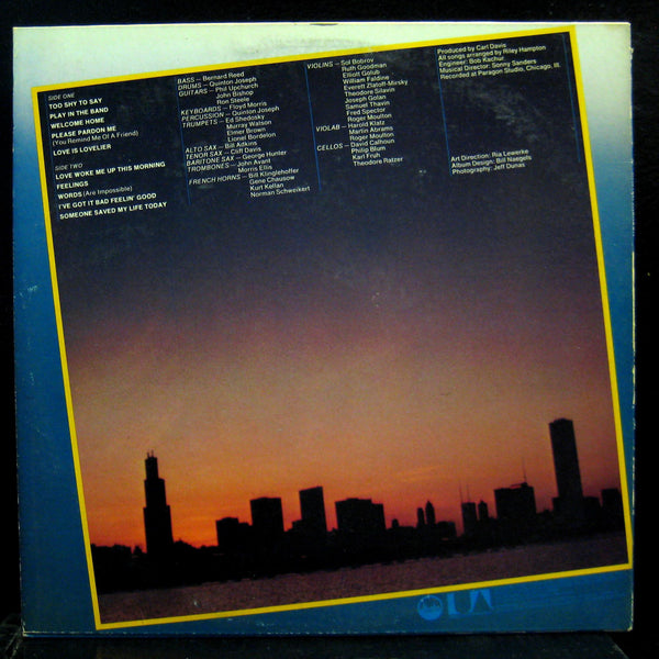 Walter Jackson - Feeling Good - VG+ LP Record 1976 Chi Sound United Artists USA Original Vinyl - Soul / Funk / Chicago - Shuga Records