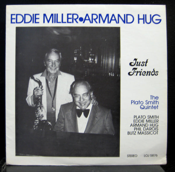 Eddie Miller & Armand Hug - Just Friends LP VG+ LOJ 5876 Vinyl 1976 Record - Shuga Records