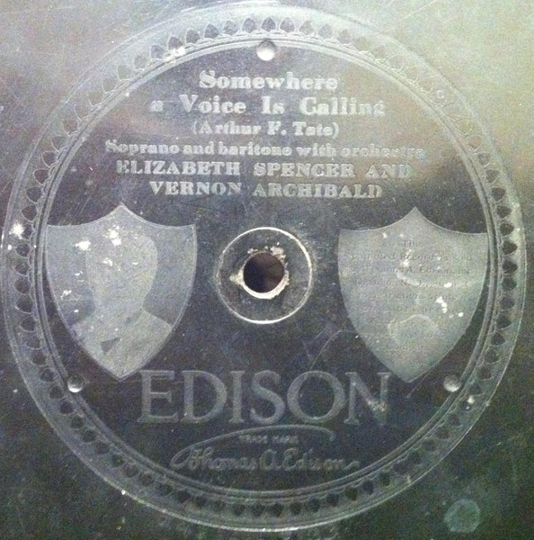 Metropolitan Quartet / Elizabeth Spencer & Vernon Archibald 10" 78 VG- 80125 - Shuga Records