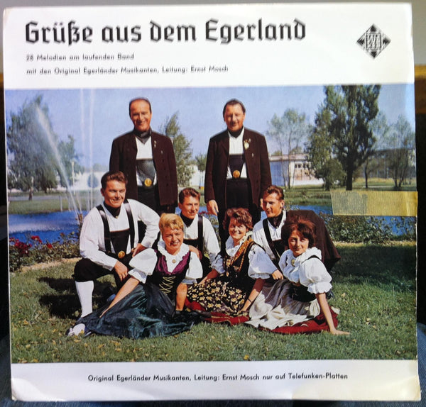 ERNST MOSCH grusse aus dem egerland LP Mint- BLE 14261 P Telefunken Hi-Fi - Shuga Records