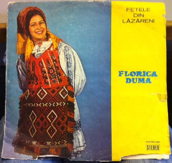 Florica Duma - Fetele Din Lazareni LP VG STM-EPE 01102 Romania 1971 Record - Shuga Records