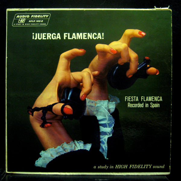 Ana Maria Rafael De Los Reyes & Ortega - Jurega Flamenca Fiesta LP VG AFLP 1852 - Shuga Records