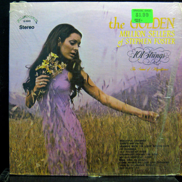 101 Strings - The Golden Million Sellers Of Stephen Foster LP Mint- S 5245 - Shuga Records