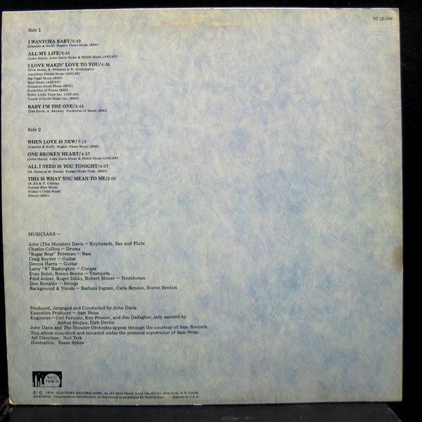 Arthur Prysock - All My Life LP VG+ OT 12 004 Vinyl 1976 Record - Shuga Records