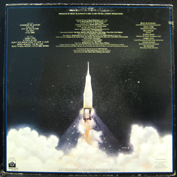 Starbuck - Rock 'N Roll Rocket LP Mint- PS 2027 Vinyl 1977 Record w/Inner - Shuga Records