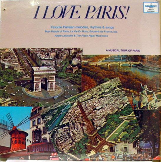 Andre Lelouche - I Love Paris LP New Sealed SUM 6008 Vinyl 1982 Record - Shuga Records