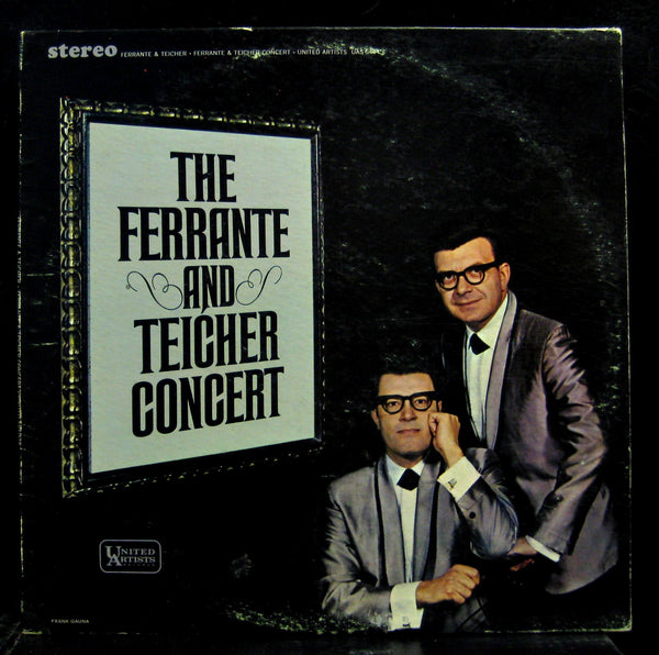 Ferrante & Teicher - Concert LP VG+ UAS-6444 1st Press Stereo Vinyl 1965 Record - Shuga Records