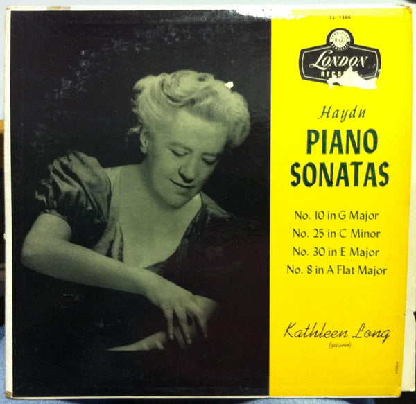 Kathleen Long - Haydn Piano Sonatas LP VG+ LL 1380 London FFrr UK Mono 1A/1A - Shuga Records