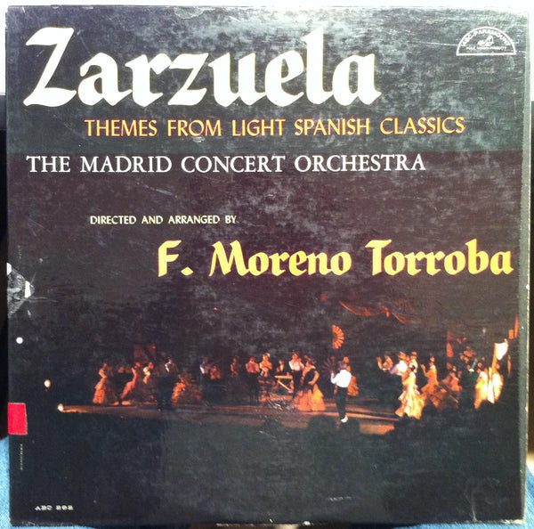 F Moreno Torroba - Zarzuela LP VG ABC 292 Vinyl Record 1st - Shuga Records
