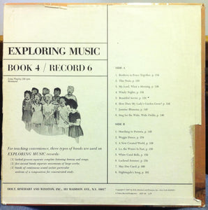 EXPLORING MUSIC book 4 record 6 VG+ LP HET 46 Samples Beats 1967 Mono USA - Shuga Records