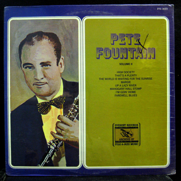 Pete Fountain Volume II LP Sealed FS 303 Vinyl 1974 Record Everest - Shuga Records
