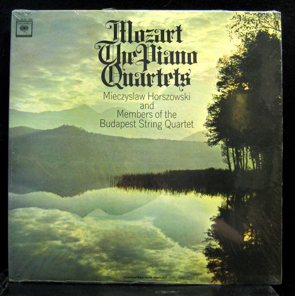 MIECZYSLAW HORSZOWSKI & BUDAPEST mozart piano quartet LP Sealed ML 6083 USA 1965 - Shuga Records