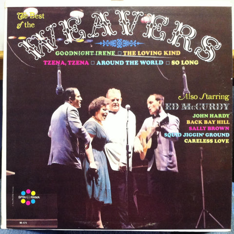 The Weavers - The Best Of LP Archive Mint- M-171 Vinyl 1959 Mono Folk Record
