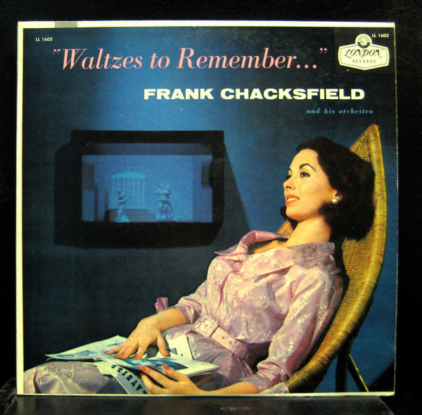 FRANK CHACKSFIELD waltzes to remember LP VG+ LL.1603 UK ffrr Mono Vinyl Record - Shuga Records