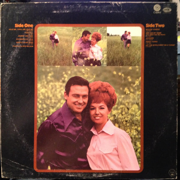 Johnny & Jonie Mosby - Hold Me LP VG+ ST-286 Capitol Stereo USA Original 1st - Shuga Records