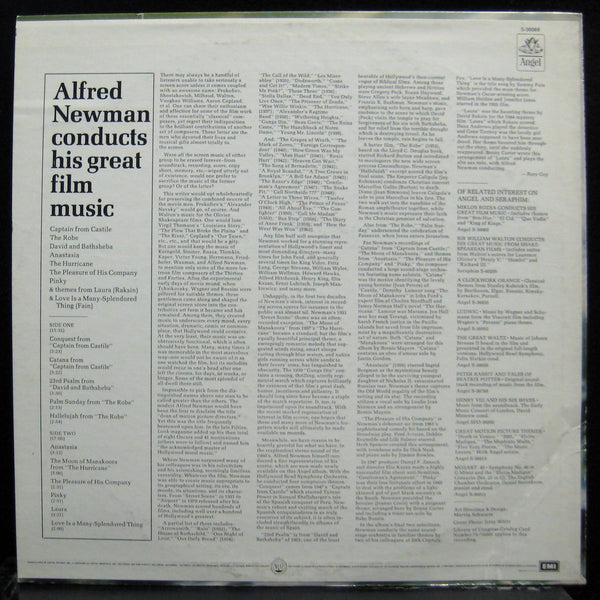 Alfred Newman - Conducts His Great Film Music LP Mint- S-36066 Vinyl Record - Shuga Records