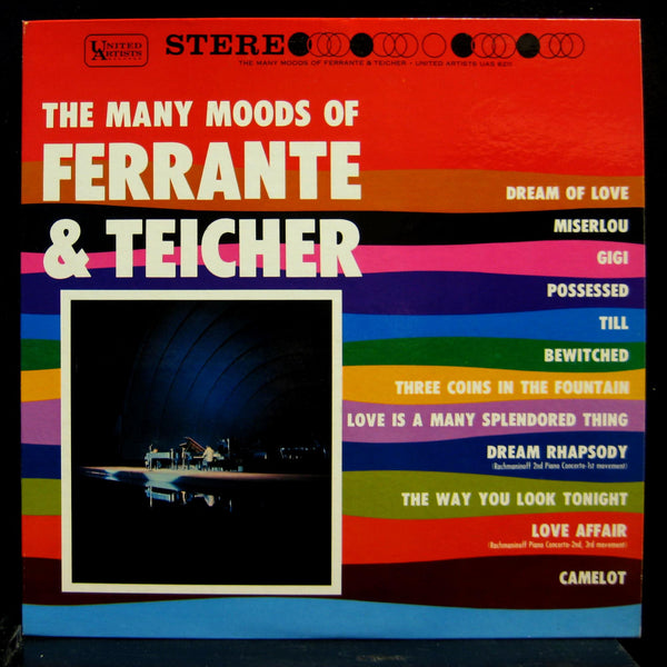 Ferrante & Teicher - The Many Moods Of LP VG+ UAS 6211 Vinyl 1962 Record - Shuga Records