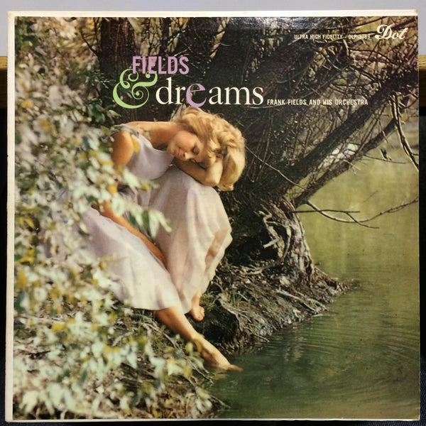 FRANK FIELDS fields and dreams LP VG+ DLP 3089 Mono USA DOT 1958 Eddy Manson - Shuga Records