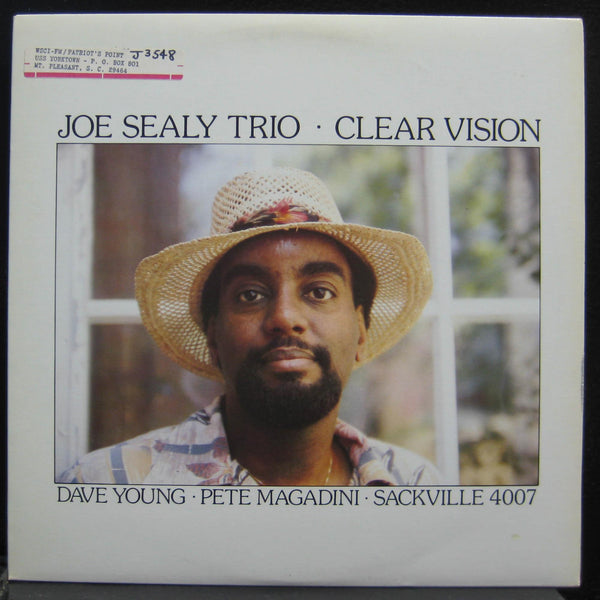 Joe Sealy Trio - Clear Vision LP Mint- SACKVILLE 4007 Canada Record w/Insert - Shuga Records