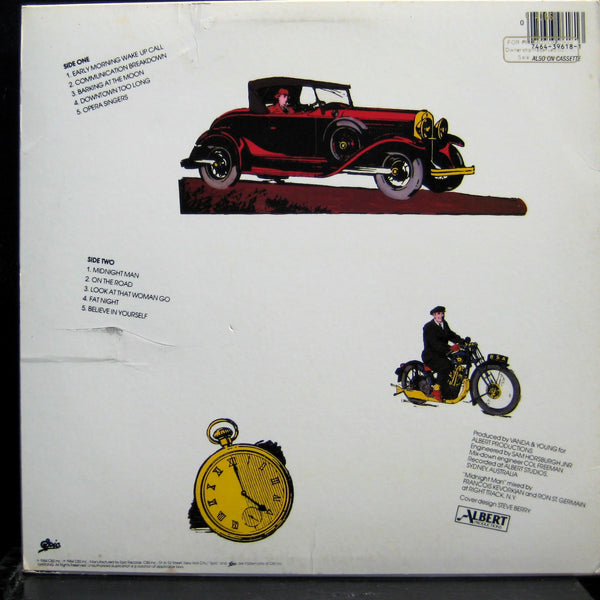 Flash & The Pan - Early Morning Wake Up Call LP VG+ Promo BFE 39618 Vinyl 1985 - Shuga Records