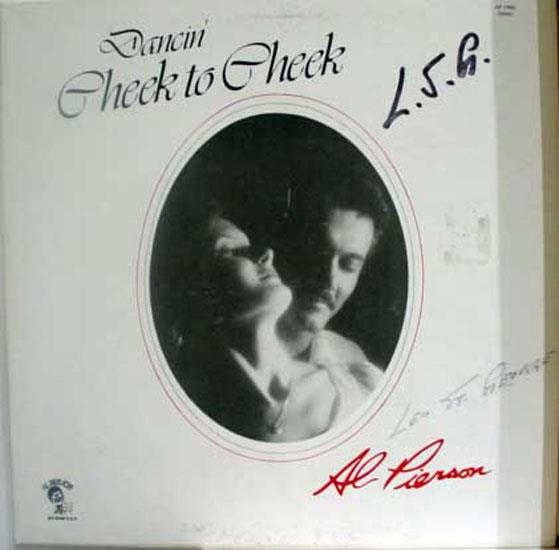 Al Pierson - Dancin' Cheek To Cheek LP VG AP 1980 Vinyl 1980 Record - Shuga Records