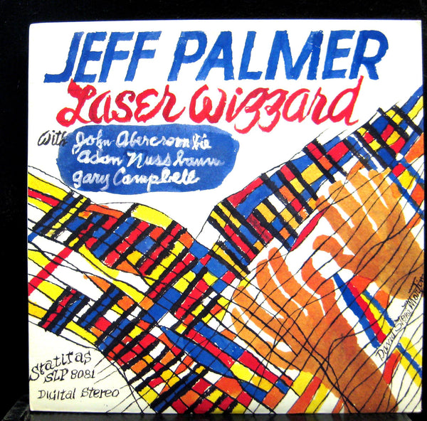 JEFF PALMER laser wizzard LP Mint- SLP-8081 David Stone Martin Vinyl 1986 Record - Shuga Records