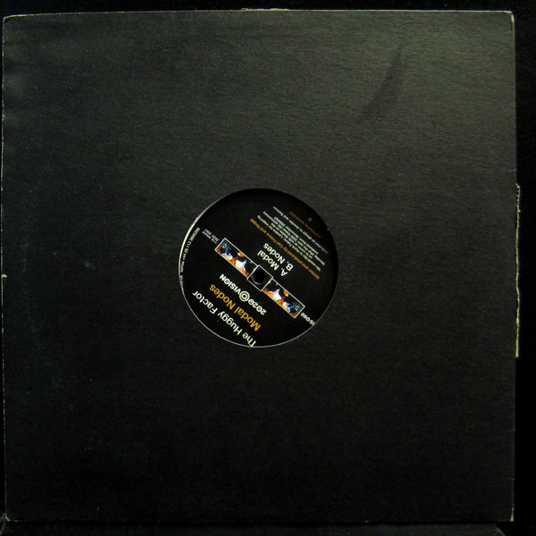 THE HUGGY FACTOR modal nodes 12" VG+ VIS 060 UK Techno Vinyl 2001 Record - Shuga Records