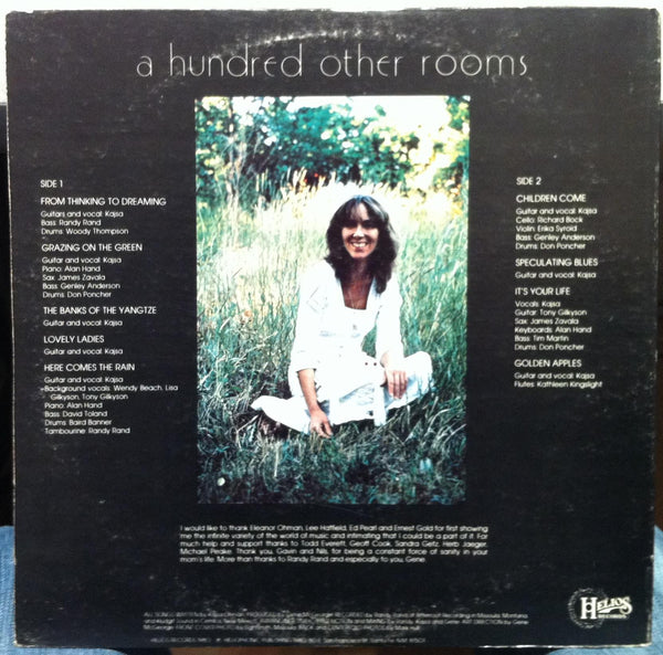 Kajsa Ohman - A Hundred Other Rooms - VG+ LP Record 1980 Helios Stereo Vinyl - Folk - Shuga Records