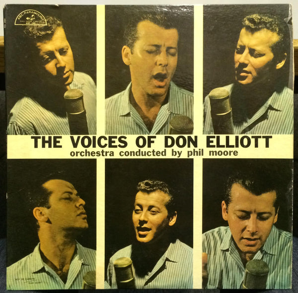 Don Elliott - The Voices Of LP VG+ White Promo ABC-190 ABA Mono 1957 USA Jazz - Shuga Records