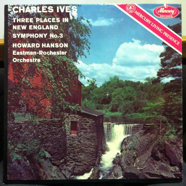 Howard Hanson - Ives Three Places In New England LP Mint- MG 50149 Mercury Mono - Shuga Records