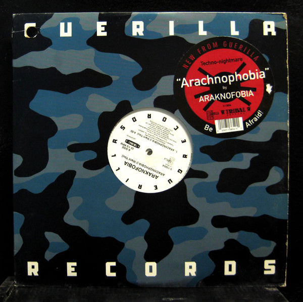 Araknofobia - Arachnophobia (Black Widow) 12" Mint- V-13854 Techno Vinyl Record - Shuga Records