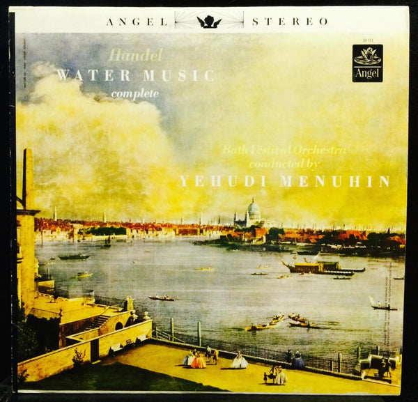 YEHUDI MENUHIN handel water music LP Mint- S 36173 Angel 1964 Stereo 2nd USA - Shuga Records