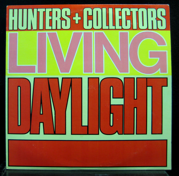 Hunters & Collectors - Living Daylight LP VG+ IRS 36017 Vinyl Record w/Insert - Shuga Records