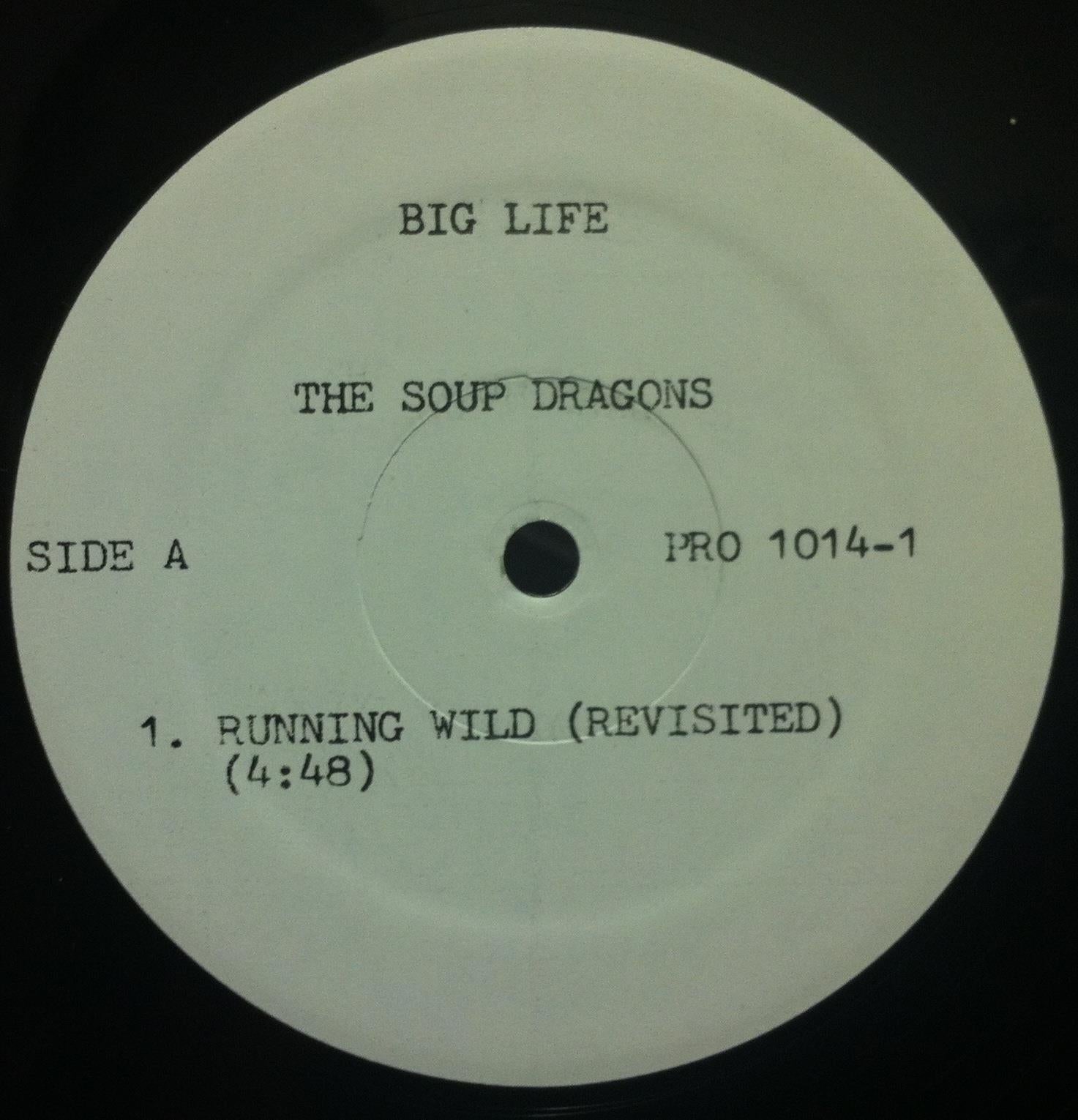 The Soup Dragons - Running Wild (Revisited) - Mint- 12" Single Record 1992 Big Life USA Promo Vinyl - Alternative Rock / Electronic / Reggae - Shuga Records