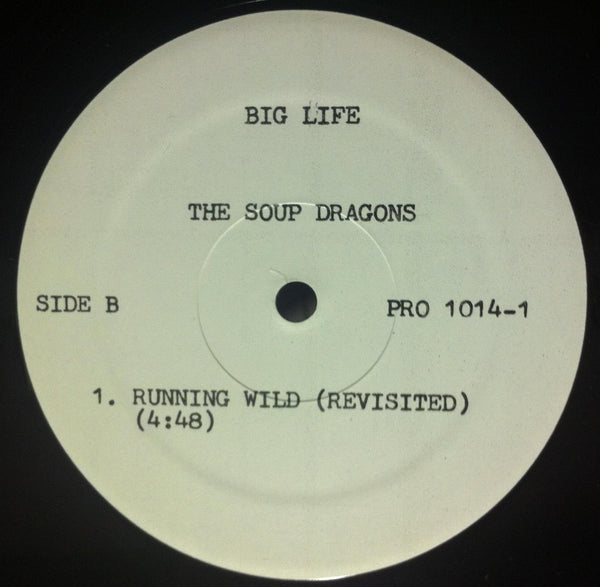 The Soup Dragons - Running Wild (Revisited) - Mint- 12" Single Record 1992 Big Life USA Promo Vinyl - Alternative Rock / Electronic / Reggae - Shuga Records