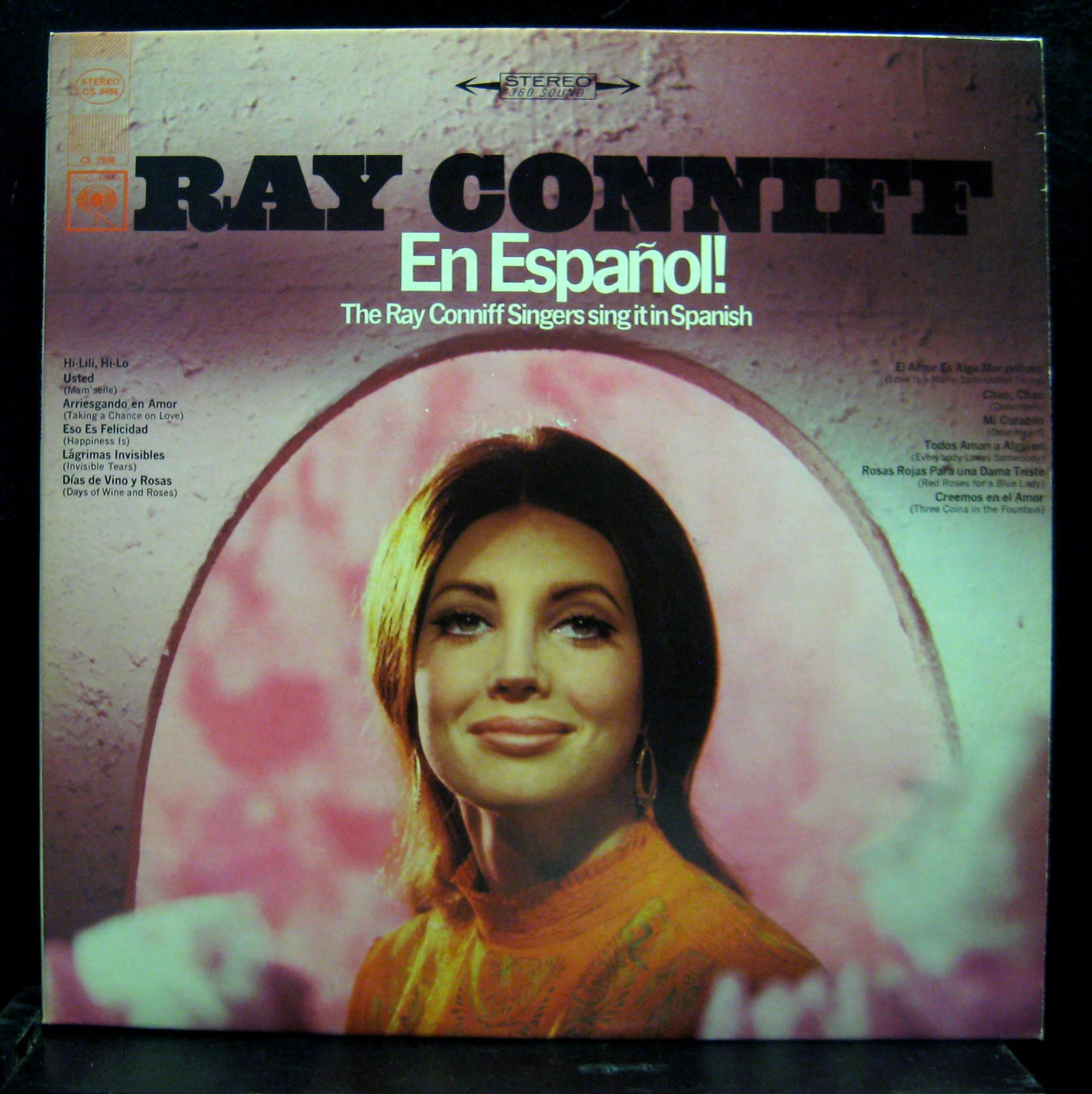 Ray Conniff - En Espanol! LP VG+ CS 9408 360 Stereo CBS Vinyl 1967 Record - Shuga Records