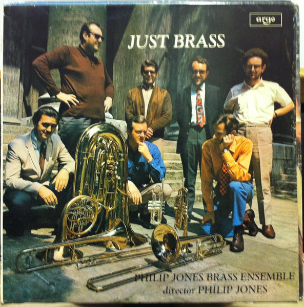 ED1 Argo Oval Label UK PHILIP JONE BRASS ENSEMBLE just brass LP Mint- ZRG 655 - Shuga Records