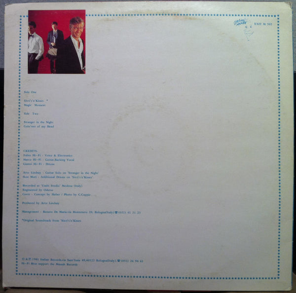 Hi-Fi Bros - I Fratelli Hi-Fi - VG+ EP Record 1981 Italian Italy Vinyl - New Wave / Pop Rock - Shuga Records