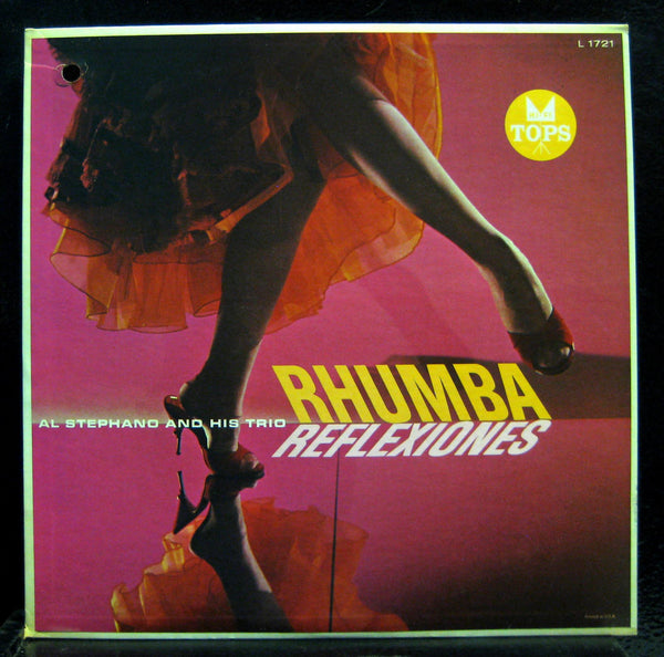 AL STEPHANO rhumba reflexiones LP VG+ L 1721 Tops USA Mono Latin - Shuga Records