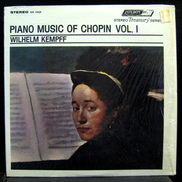 KEMPFF piano music of chopin vol. 1 LP Mint- STS-15029 UK Stereo Vinyl  Record - Shuga Records