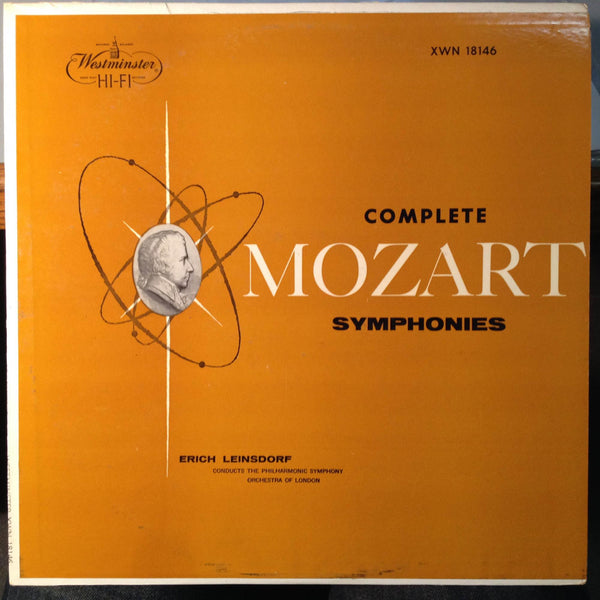 ERICH LEINSDORF mozart symphony no 35,36,37 LP Mint- XWN 18146 Westminster USA - Shuga Records