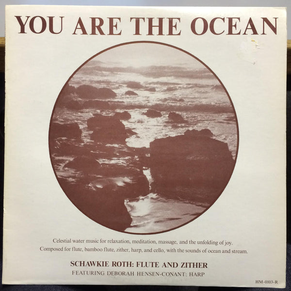 Schawkie Roth - You Are The Ocean LP VG+ HM 0103R Private 1979 Heavenly Music - Shuga Records