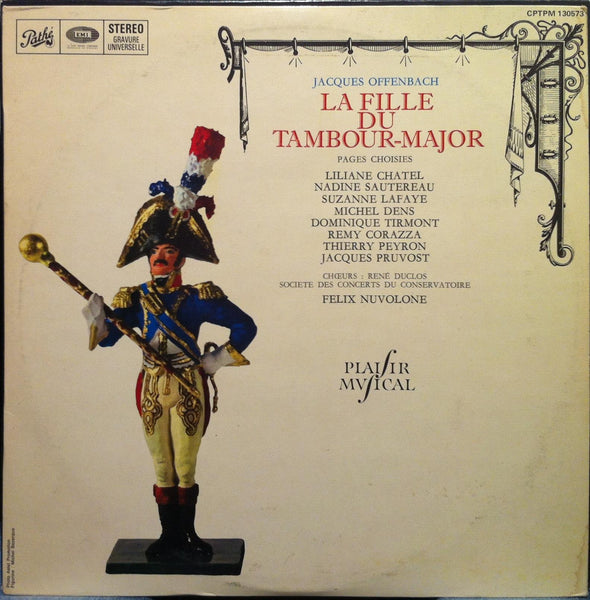 Felix Nuvolone - Offenbach La Fille Du Tambour-Major LP Mint- CPTPM 130573 1st - Shuga Records