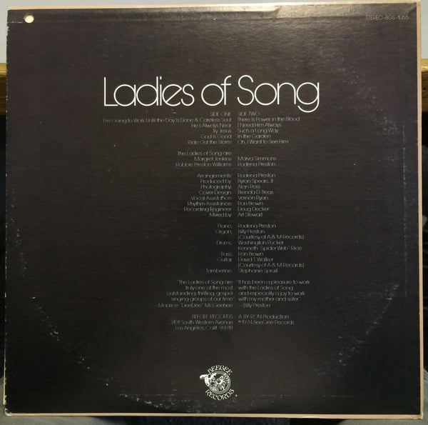 LADIES OF SONG try jesus LP Mint- BGS 1055 Beegee 1974 Private CA Soul Gospel - Shuga Records