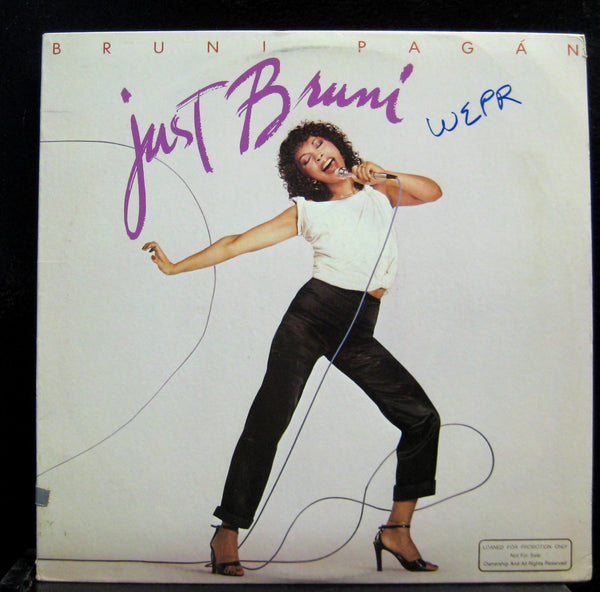 Bruni Pagan - Just Bruni LP VG+ 6E-215 Elektra Vinyl 1979 Record White Promo - Shuga Records
