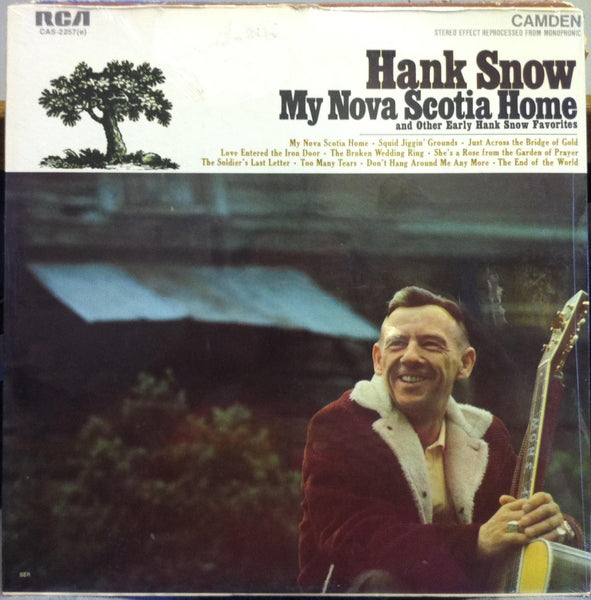 Hank Snow - My Nova Scotia Home And Other Early Hank Snow Favorites - New LP Record 1968 RCA Camden USA Original Vinyl - Country - Shuga Records