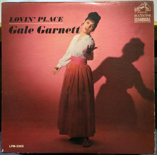GALE GARNETT lovin place LP VG+ LPM-3305 RCA USA Mono 1965 Record - Shuga Records