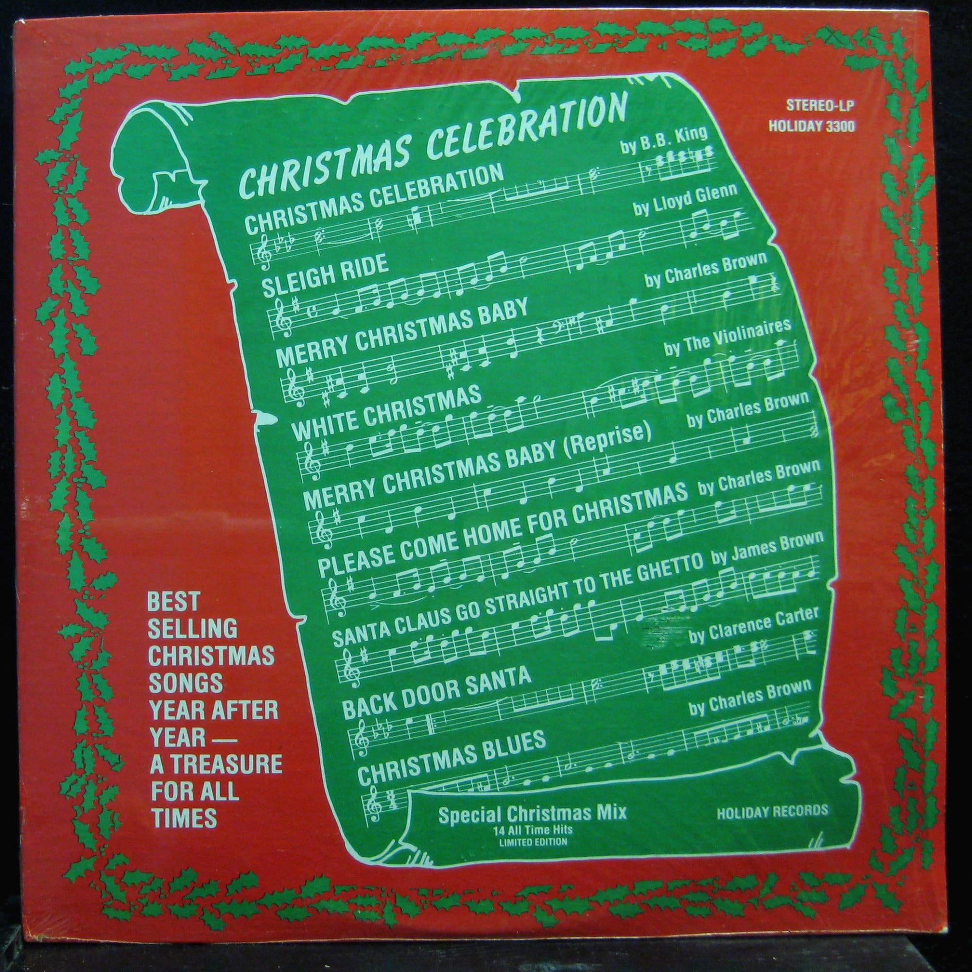 Various – A Christmas Celebration - Mint- LP Record 1982 Holiday USA Vinyl - Funk / Soul / Holiday - Shuga Records