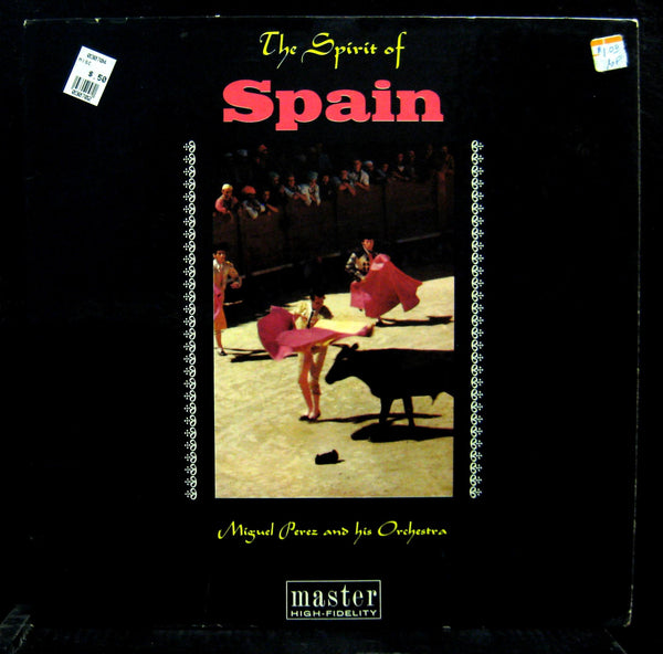 Miguel Perez - The Spirit Of Spain LP VG+ MAL-3008 Mono Vinyl Record - Shuga Records