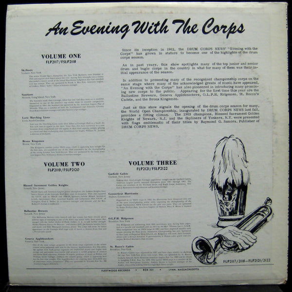 AN EVENING WITH THE CORPS vol. three LP Mint- FSLP-2122 Vinyl Drum & Bugle - Shuga Records